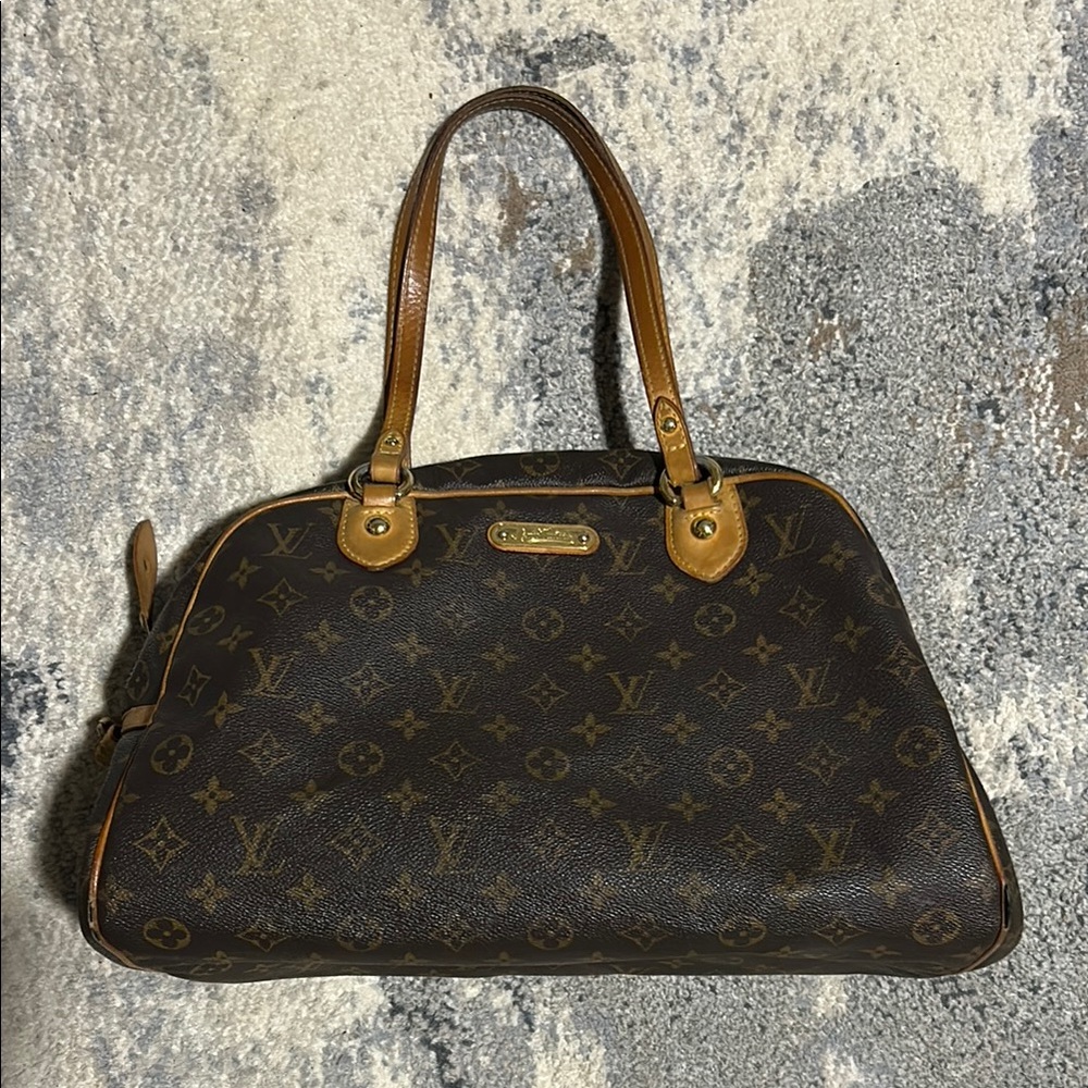 Louis Vuitton Brown Monogram Handbag - Retired Style